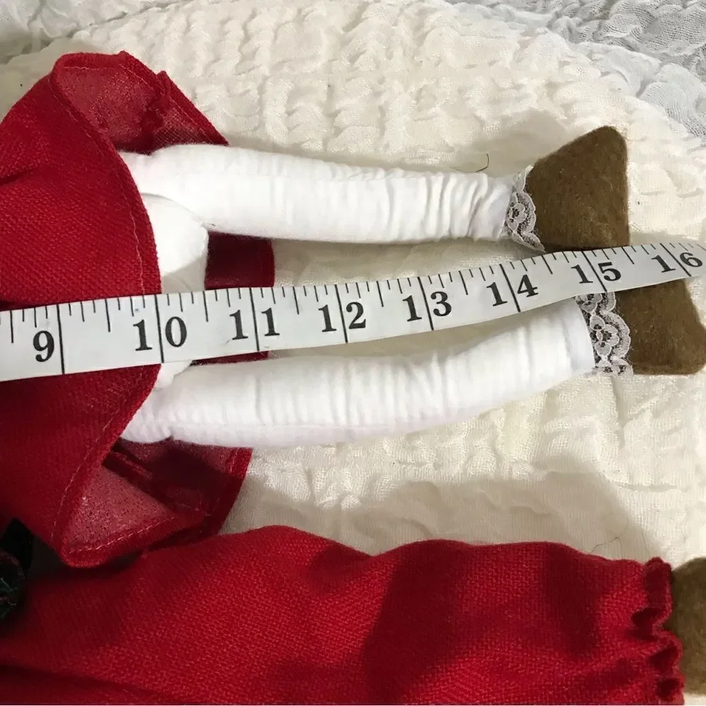 Christmas Reindeer Couple Shelf “Plush” Set